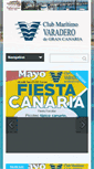 Mobile Screenshot of clubmaritimovaradero.es